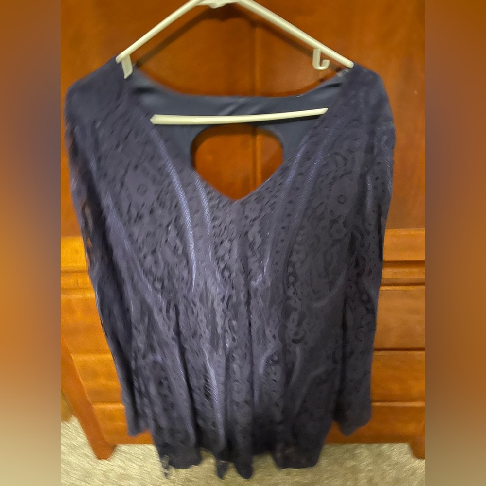 Blue lace Dress